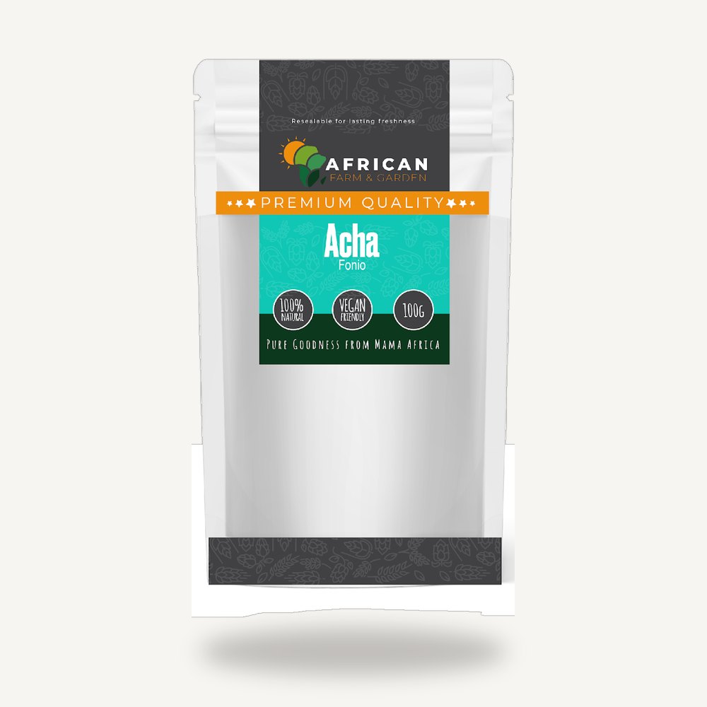 African Farm & Gardens Acha (Fonio) resealable pouch